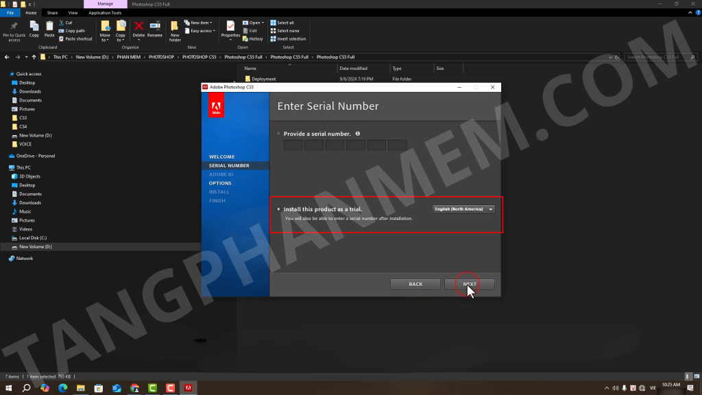 Thiết lập ban đầu Photoshop CS5