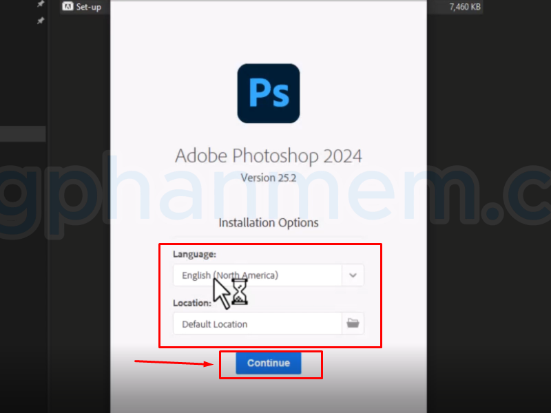 Tùy chỉnh cài đặt Photoshop 2024