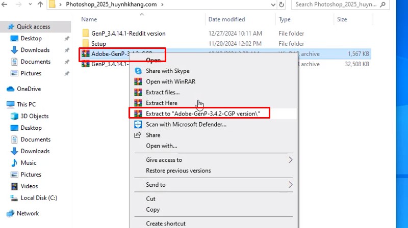 Mở Adobe Creative Cloud
